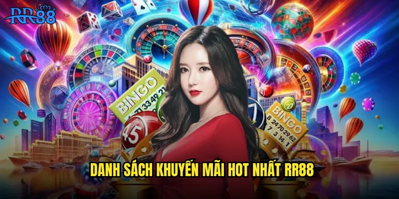 Danh sách khuyến mãi hot nhất RR88